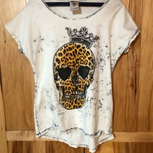 Vocal skull T shirt